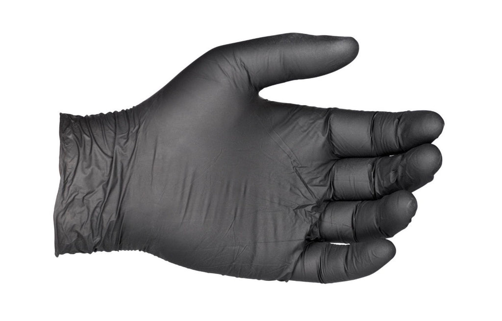 Premium Black Nitrile Gloves – 100 Pack (4 / 6 / 10 mil)